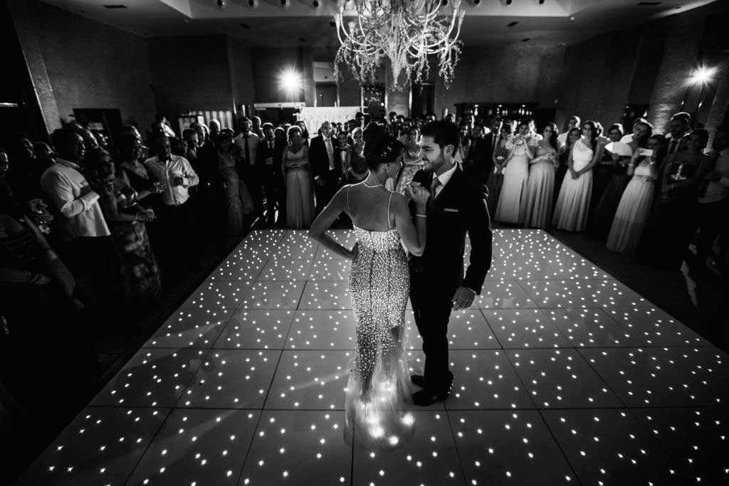exponerse a la fotografía en una pista de baile