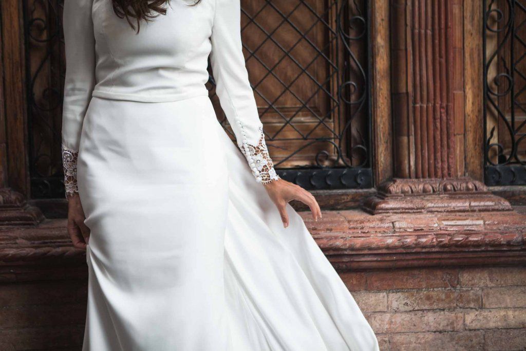 Fotografo en Cordoba, detalle vestido de novia