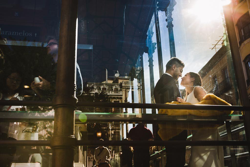 Postboda en Madrid en el bonito Mercado de San Miguel