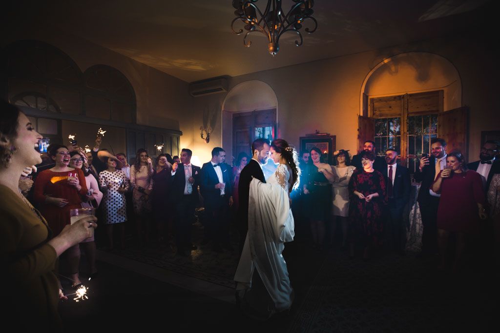 Boda en San Nicolas y El Capricho, baile nupcial