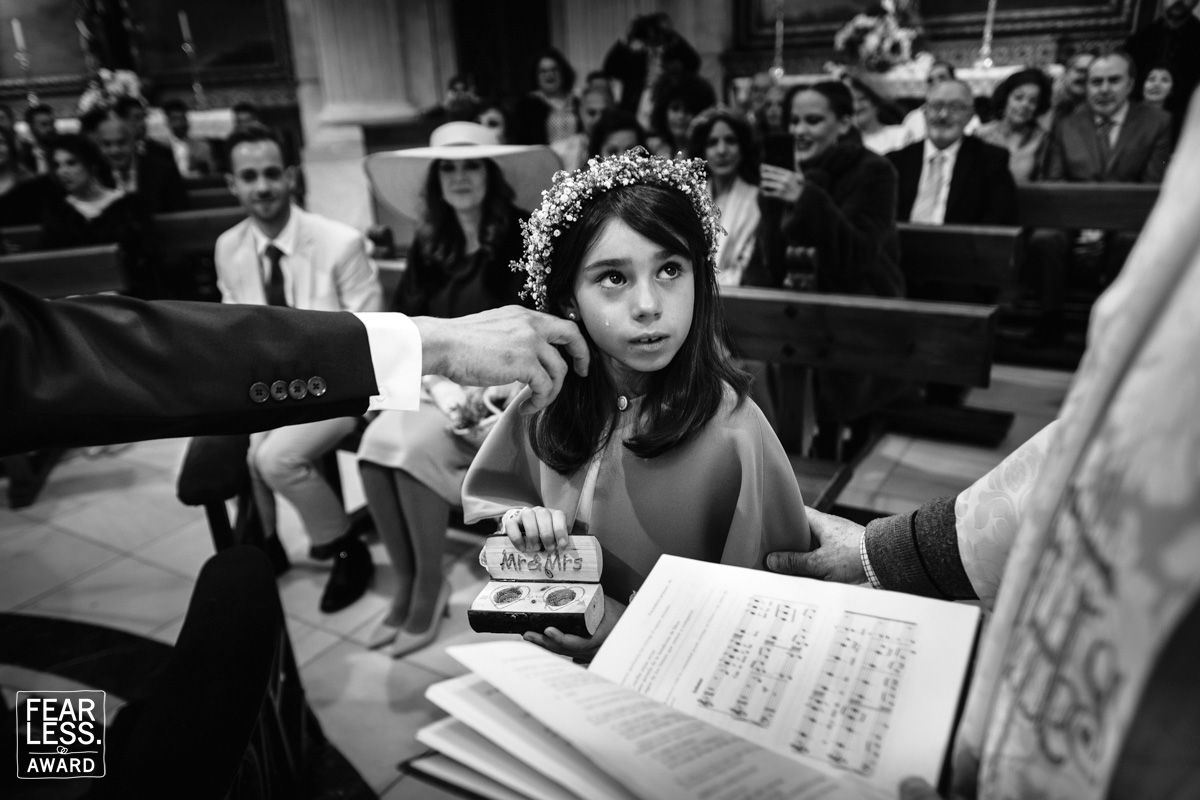 Fotografía natural de boda en Córdoba premio internacional Fearless